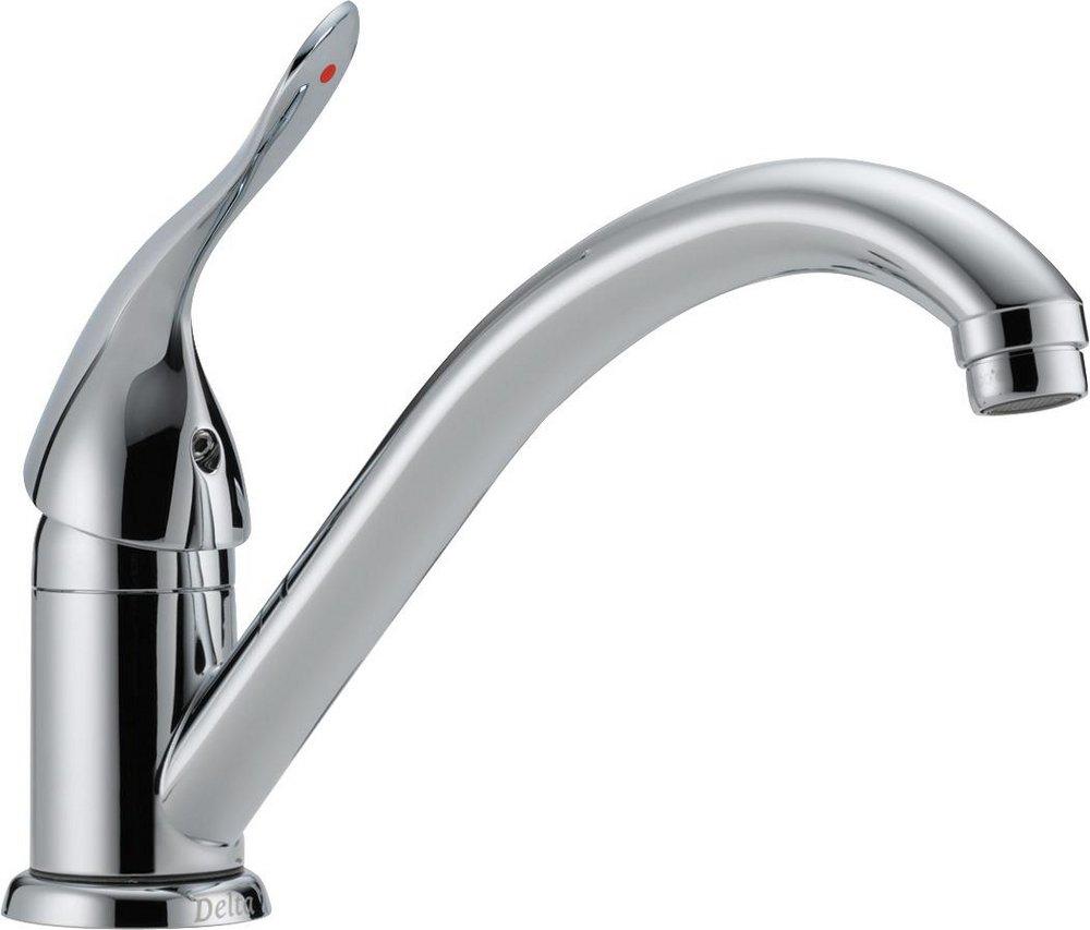 Delta Faucet HDF Commercial® Single Handle Kitchen Faucet in Chrome