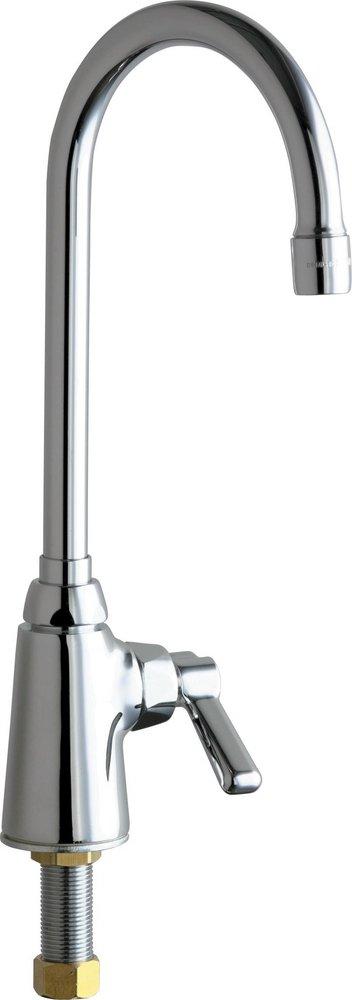 Chicago Faucets Ecast® Single Handle Bar Faucet in Polished Chrome