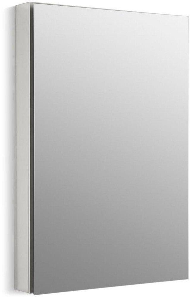 KOHLER Catalan® 35-3/8 in. Surface Mount and Recessed Mount Medicine Cabinet in Satin Anodized Aluminum