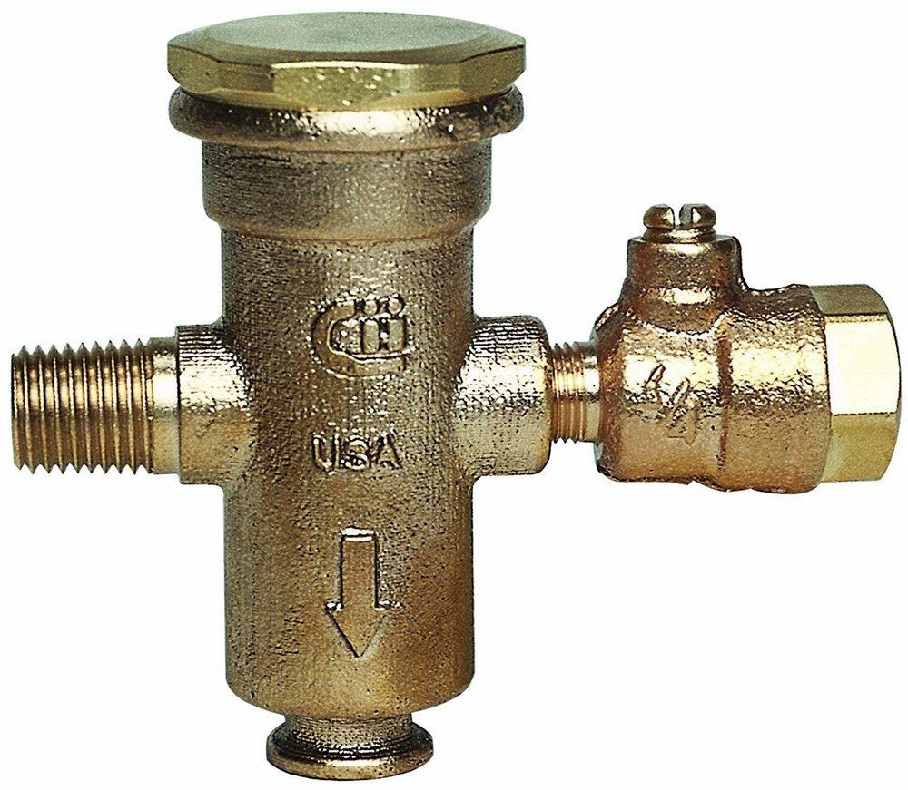Threaded Bronze BFP Freeze Protection Valve