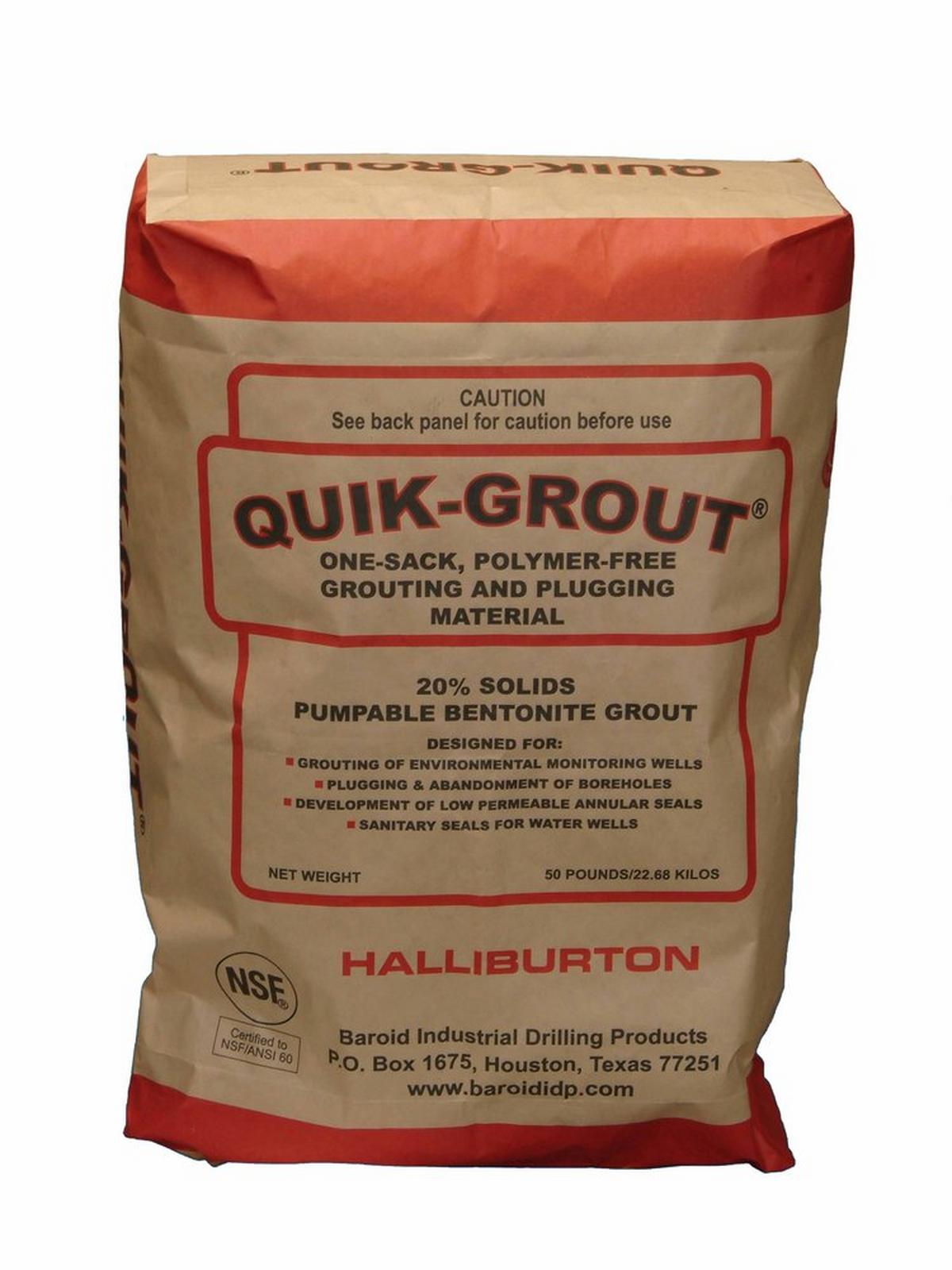 Baroid Drilling Fluids Quick-Grout® 50 lbs. Baroid Quick Grout