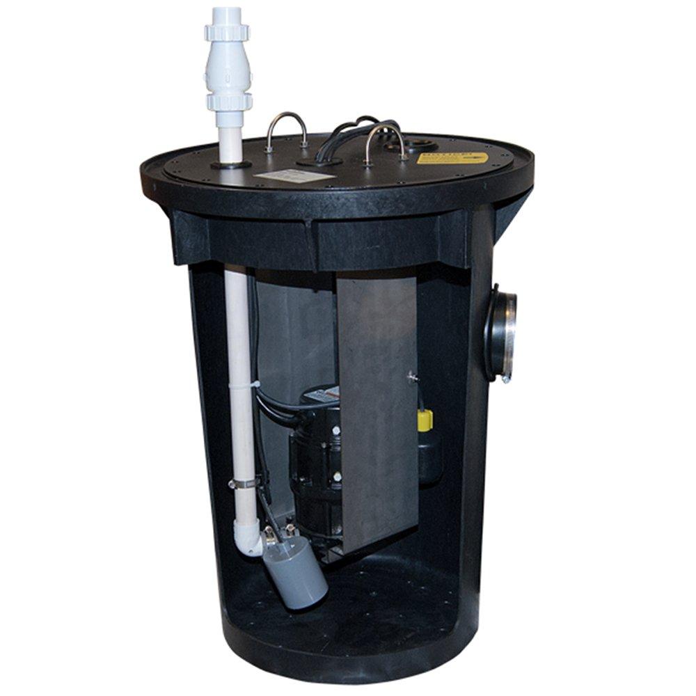 1/2 HP 115V Sewage Package System with Alarm