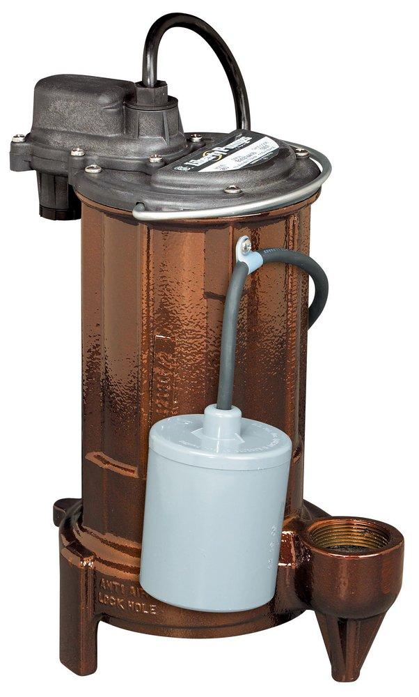 Liberty Pumps 290 Series 3/4 HP 115V Cast Iron Automatic Effluent Sump Pump with 25 ft. Cord