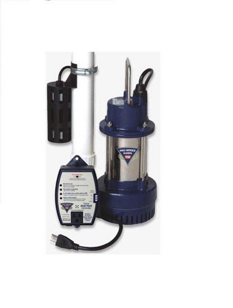 1/3 HP 115V Cast Iron Stainless Steel Submersible Sump Pump