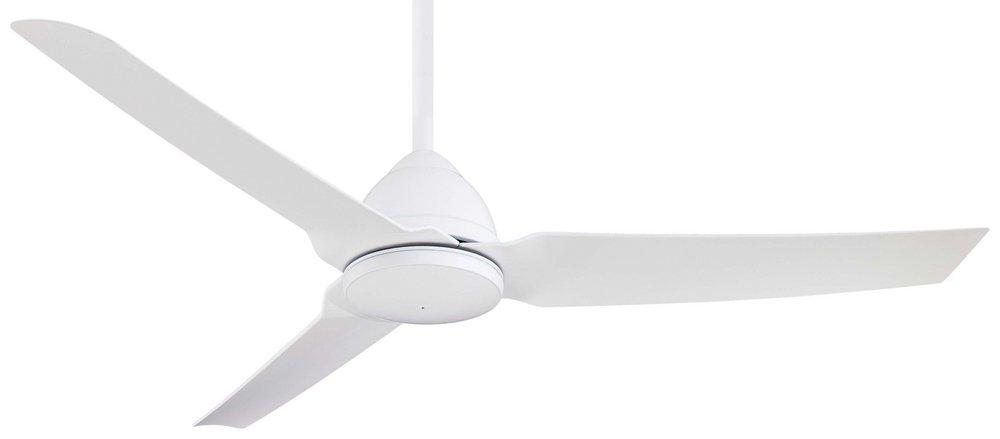 Minka Aire Java 54 in. 3-Blade Outdoor Ceiling Fan in Flat White