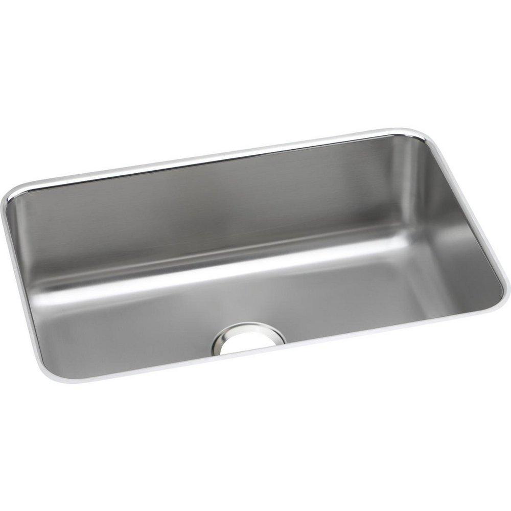 Dayton Dayton 26-1/2 in. Undermount Stainless Steel Single Bowl Kitchen Sink in Radiant Satin