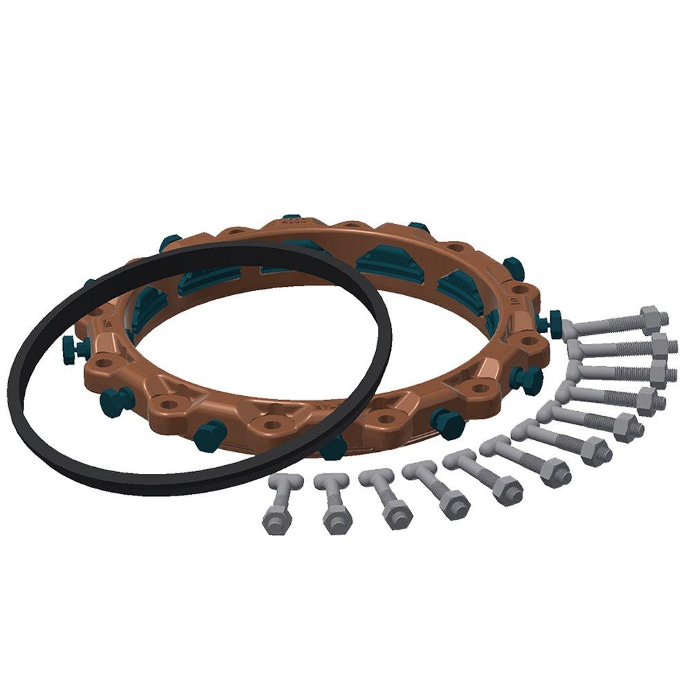 Star Pipe Products StarGrip® Series 4000 16 in. Mechanical Joint Ductile Iron Pipe Restraint with Accessory