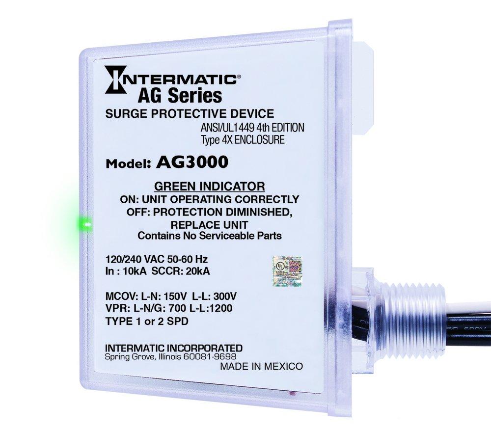 Intermatic AG Series 120/240V HVAC Surge Protection