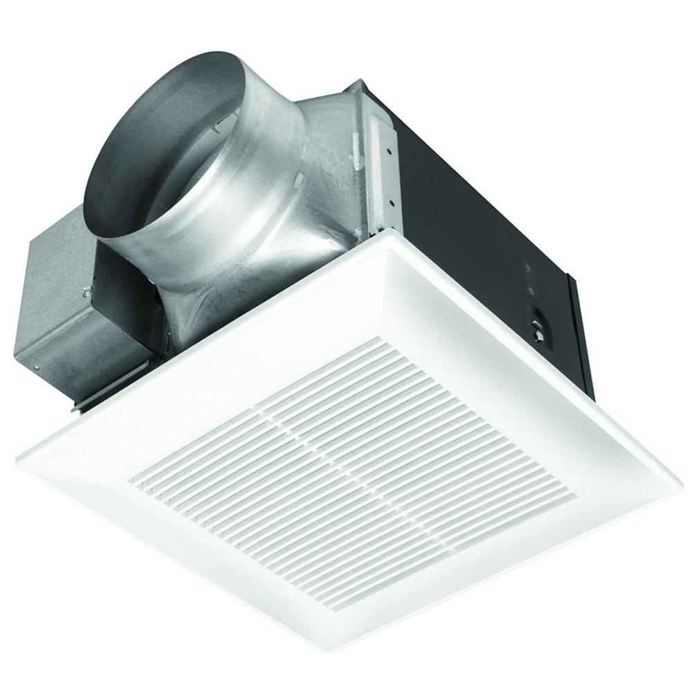 Panasonic WhisperCeiling® 390 CFM Ceiling Mount Large Volume Spot Ventilation Fan in White - 3 Sones