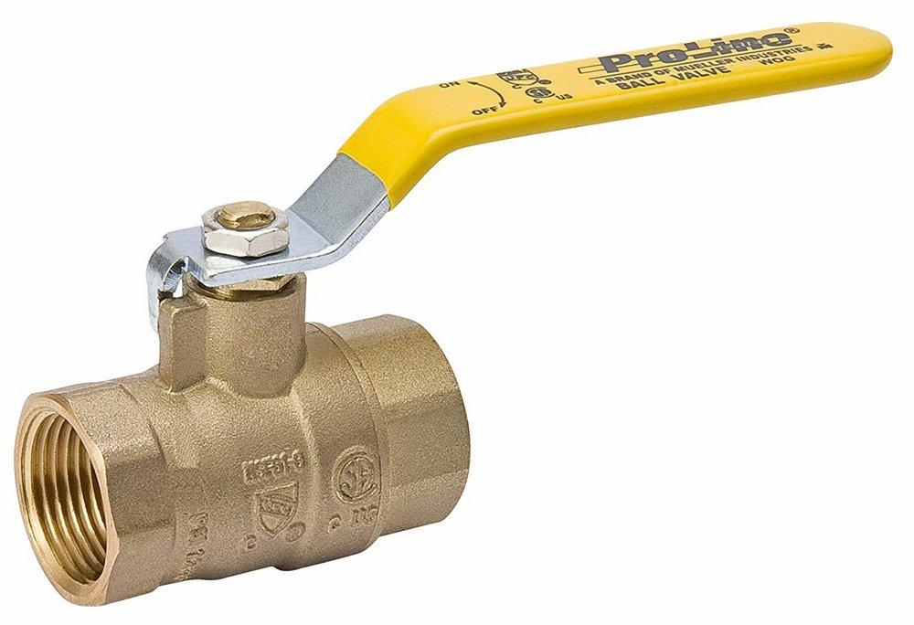B&K 7700 Series 2 in. Forged Brass Full Port IPS 600# Ball Valve