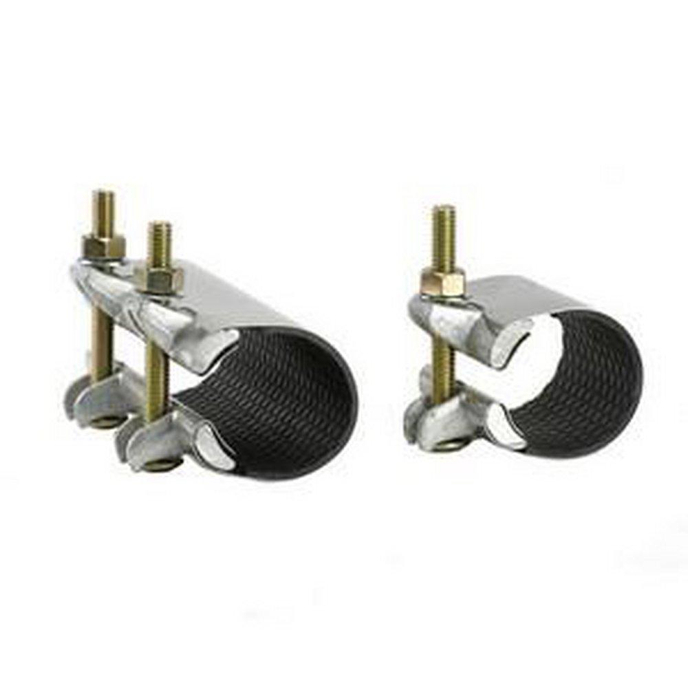 JCM Industries Model #110 1-1/4 x 3 in. Stainless Steel Repair Clamp