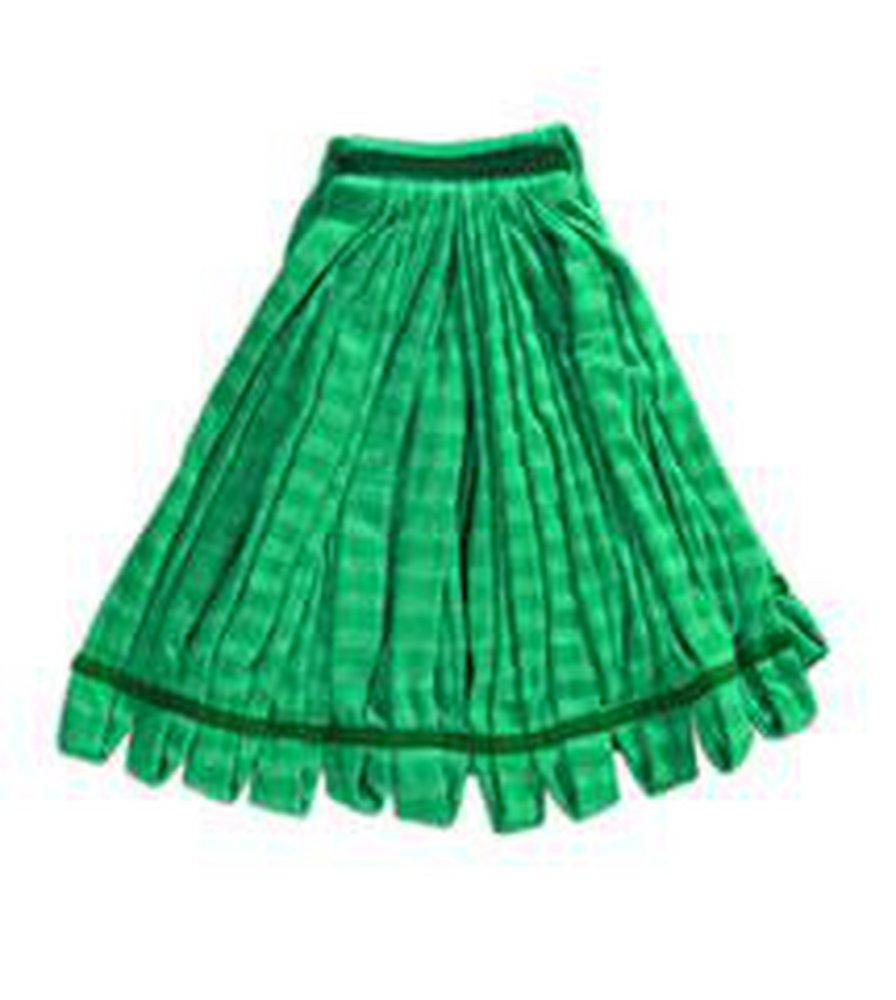 Rubbermaid Web Foot® 1 in. Microfiber Tube Mop in Green