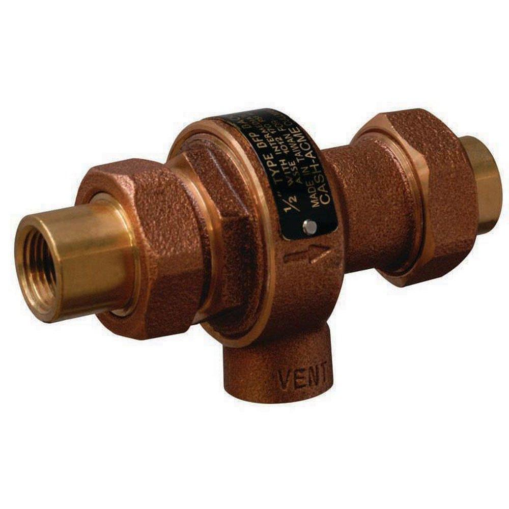 Cash Acme BFP Series 3/4 in. Bronze Union FNPT 170 psi Backflow Preventer