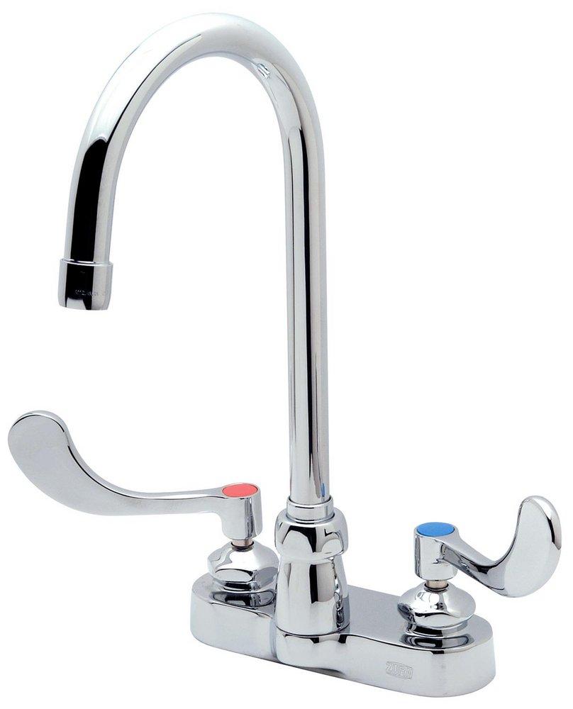 Zurn AquaSpec® Two Handle Kitchen Faucet in Polished Chrome