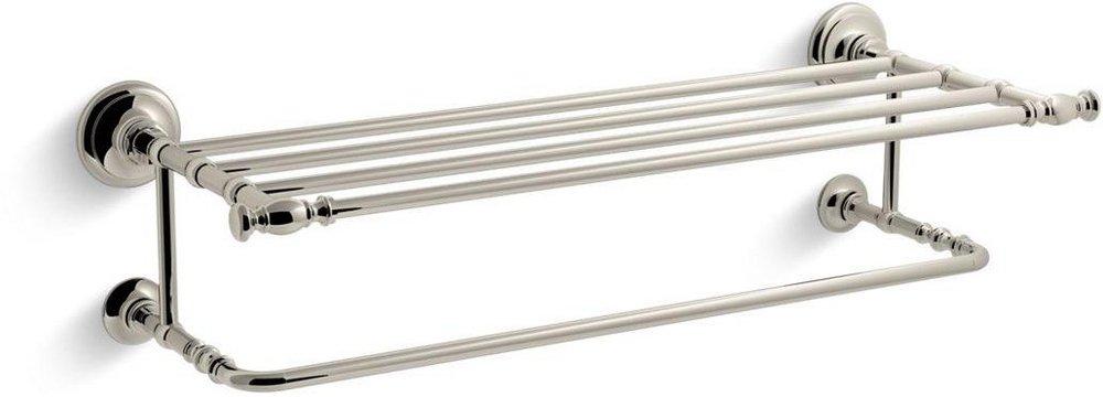 KOHLER Artifacts® 24 in. Towel Bar in Vibrant Polished Nickel