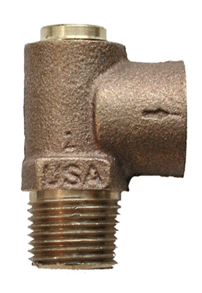 Harvard RV-NL Series 1/2 in. Brass 100# Relief Valve