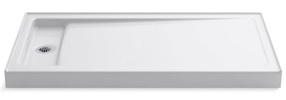 KOHLER Bellwether® 60 in. x 32 in. Shower Base with Left Drain in White