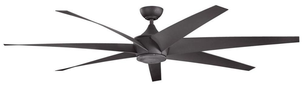 Kichler Lighting Lehr 32W 7-Blade Ceiling Fan with 80 in. Blade Span in DistressedBlack
