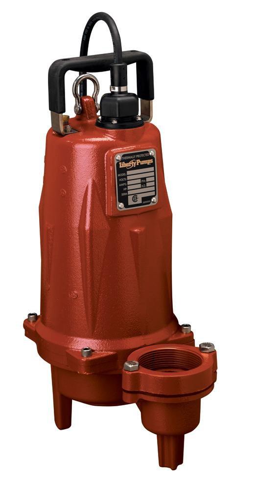 Liberty Pumps LEH150 Series 2 in. 1-1/2 hp High Head Submersible Sewage Pump