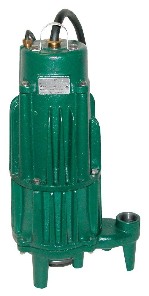 Zoeller Pump Co Shark® 2 HP 230V 3-Phase Auto-Reversing Grinder Pump with 20 ft. Cord