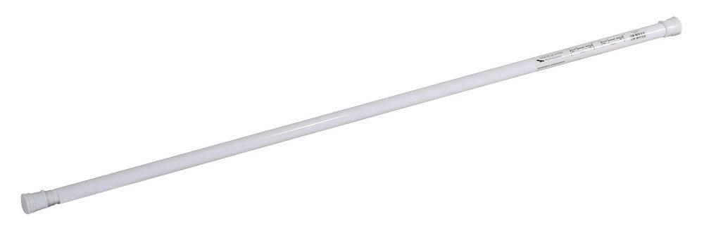 Adjustable Shower Rod in White
