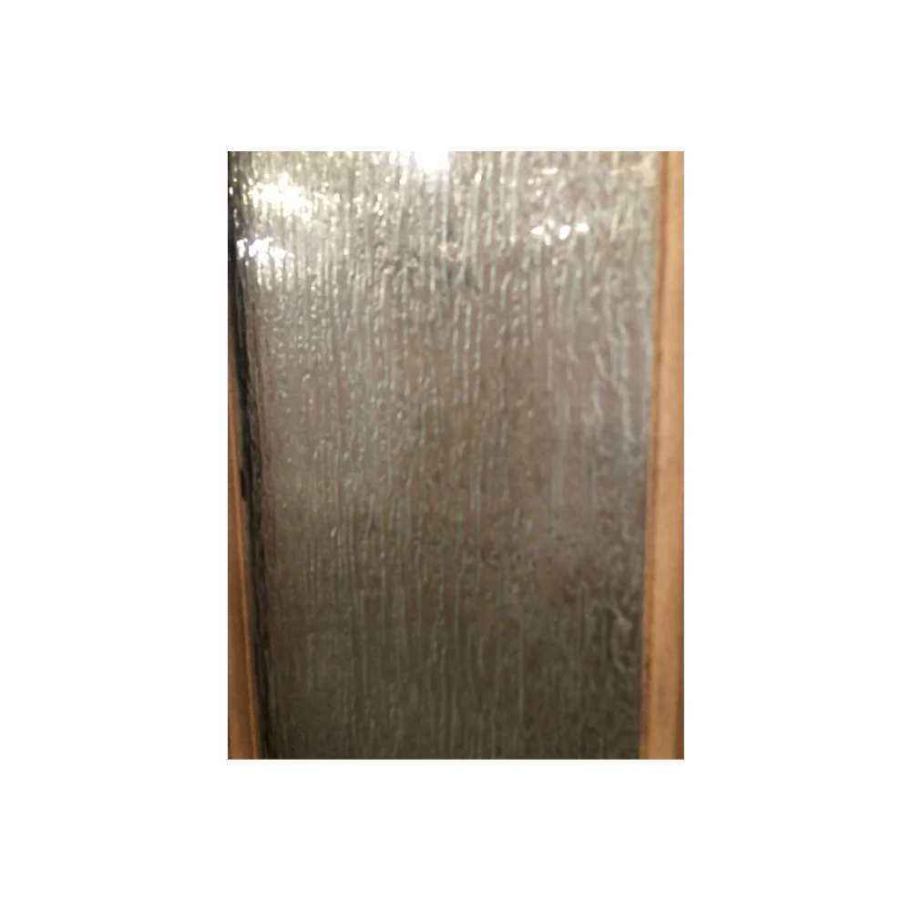 4/5x6/8 Exterior Mahogany Door with 4 Lites Without Trim and One Sidelight