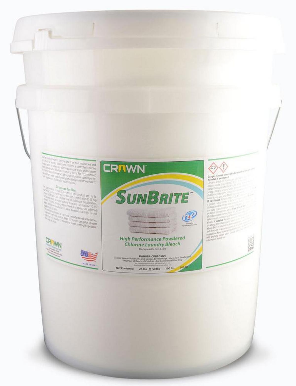 Crown Chemical SunBrite™ 50 lbs. Powdered Chlorine Bleach