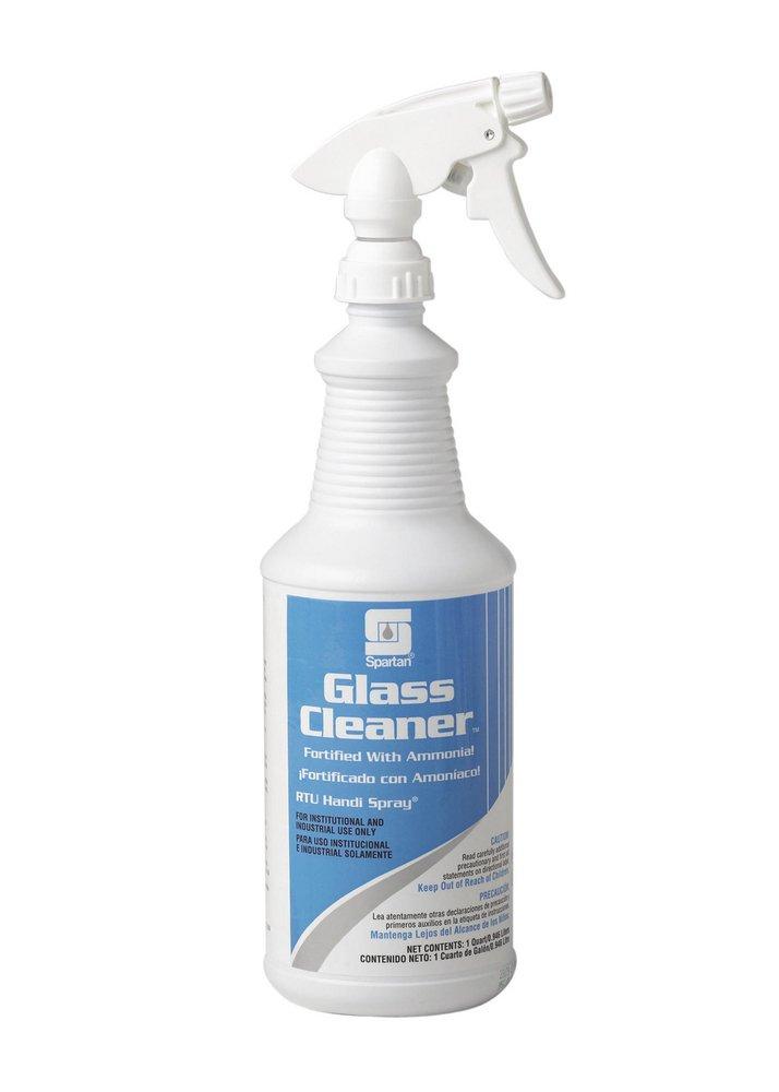 Spartan Chemical Glass Cleaner 1 qt Floral Scent RTU Handi Spray® (12 Per Case)