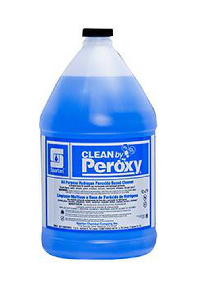 Spartan Chemical Clean By Peroxy® 1 gal Fresh Spring Rain Scent All Purpose Cleaner (4 Per Case)