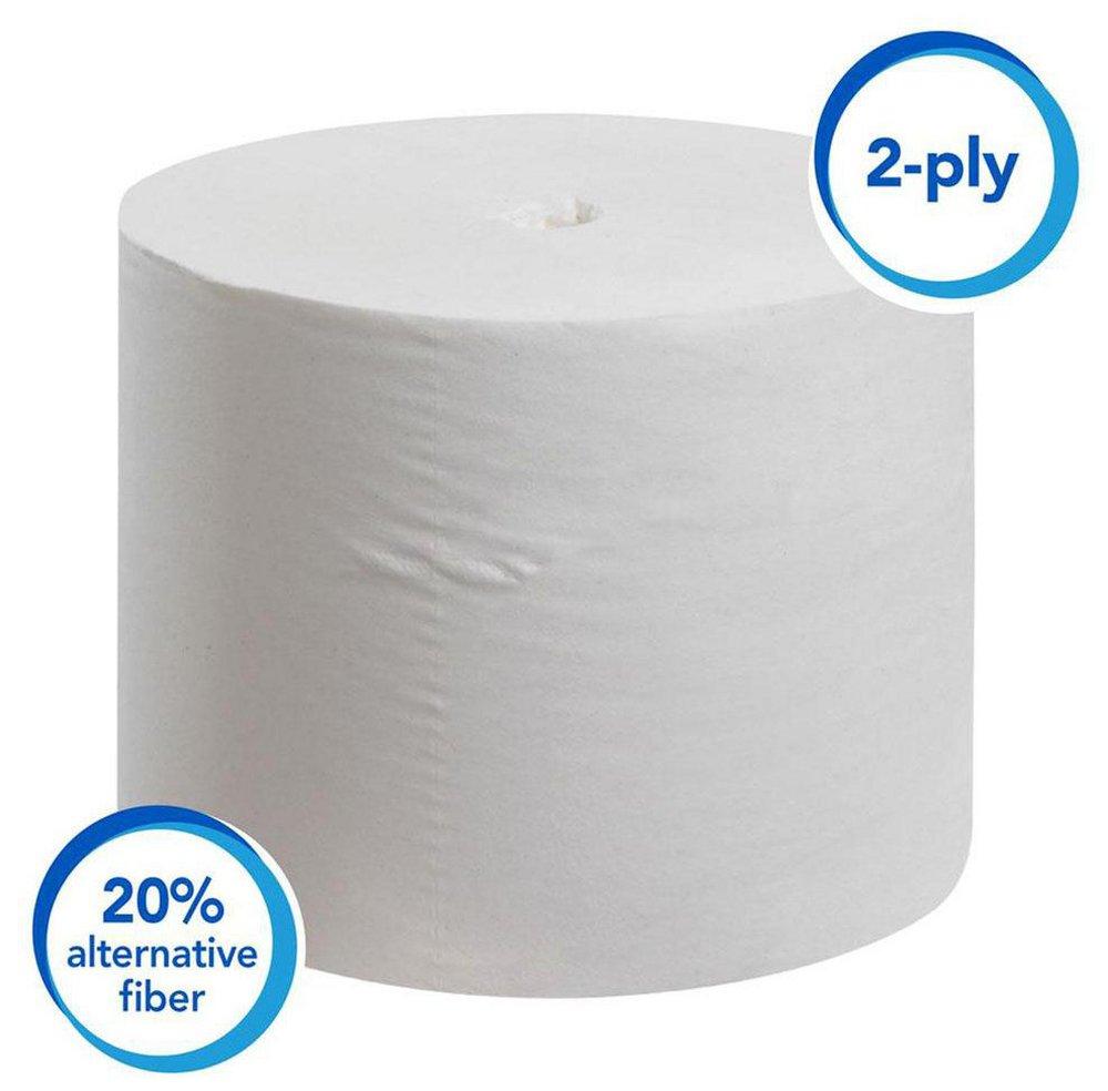 Scott® Essential™ 3-47/50 x 4 in. 2-Ply Bathroom Tissue in White (Case of 36)