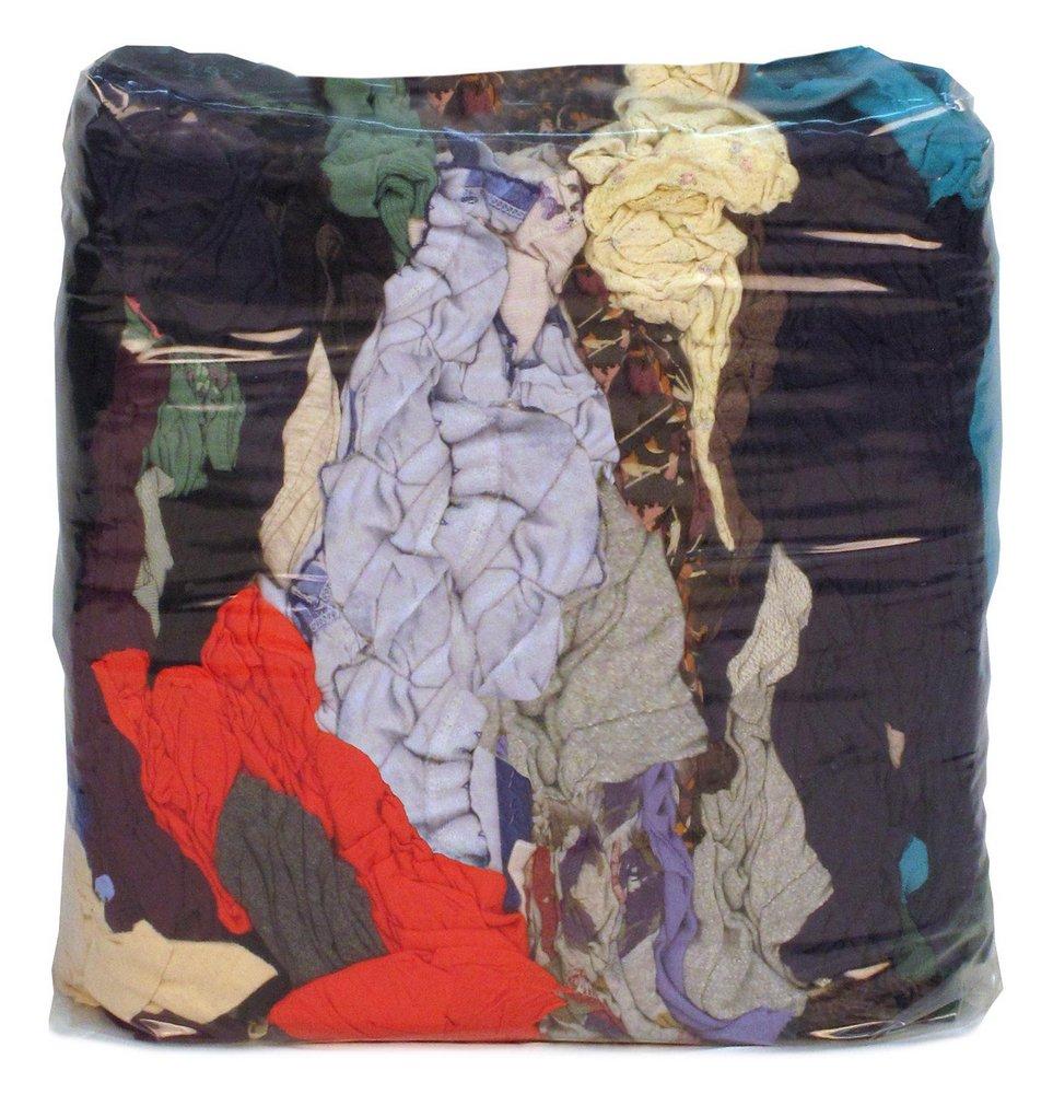 Recycled Colored T-Shirt Rags (10 lb Bag)