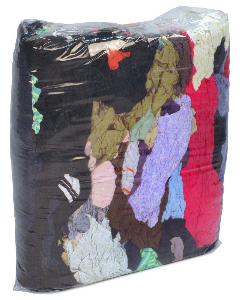 Recycled Colored Sweatshirt Rags (25 lb Bag)