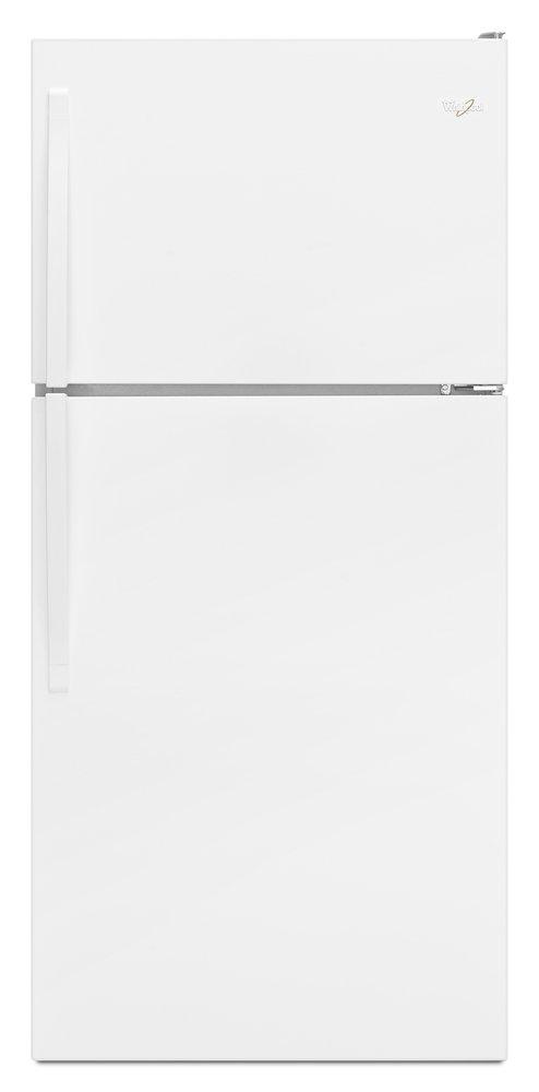 18 cu. ft. Top Mount Freezer Refrigerator in White