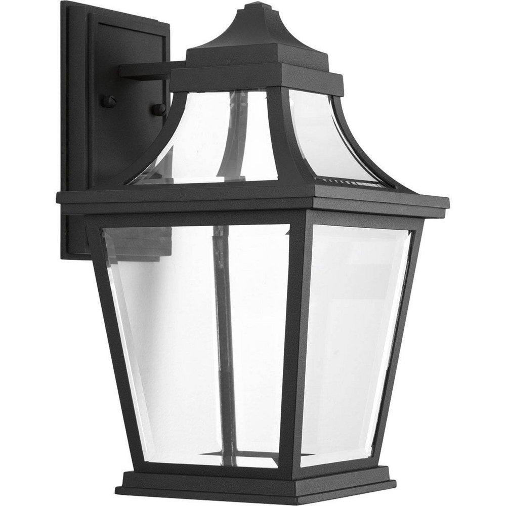 Progress Lighting Endorse 14-3/4 in. 9W 1-Light LED Outdoor Wall Sconce in Black