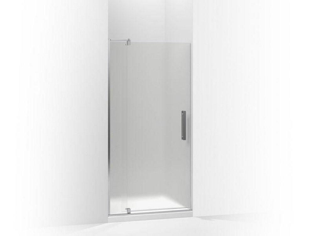 KOHLER Revel® 70 in x 36 in. Frameless Pivot Shower Door in Bright Polished Silver