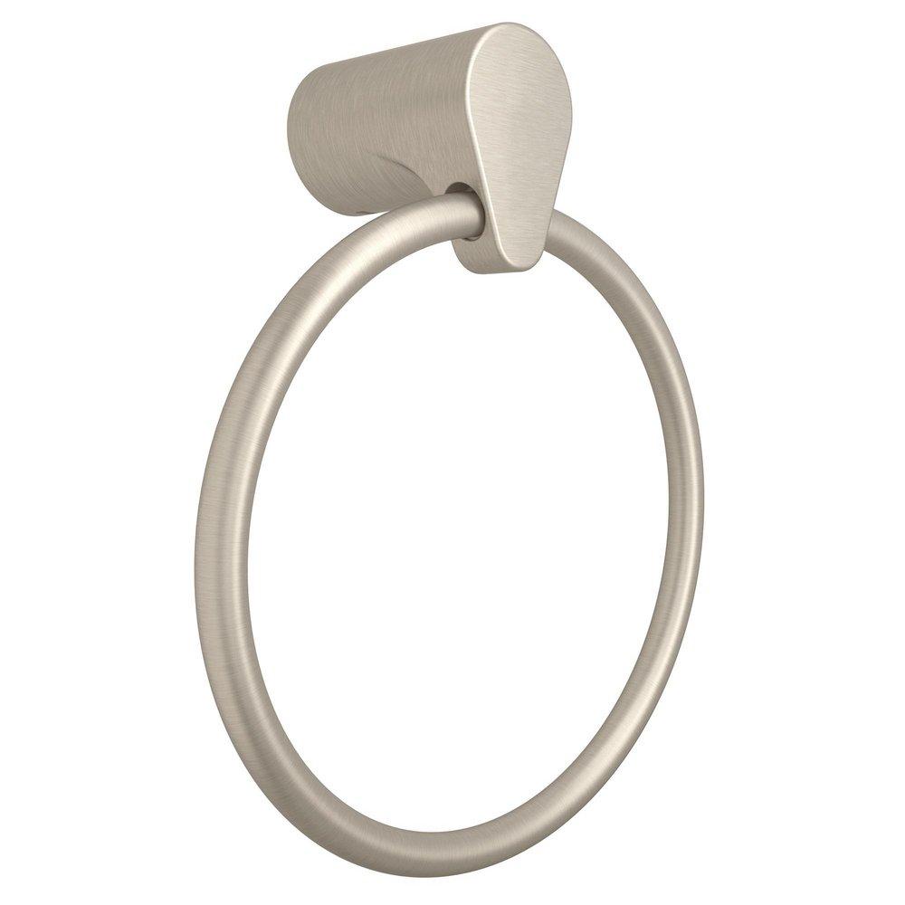 Moen Edgestone Round Closed Towel Ring in Brushed Nickel