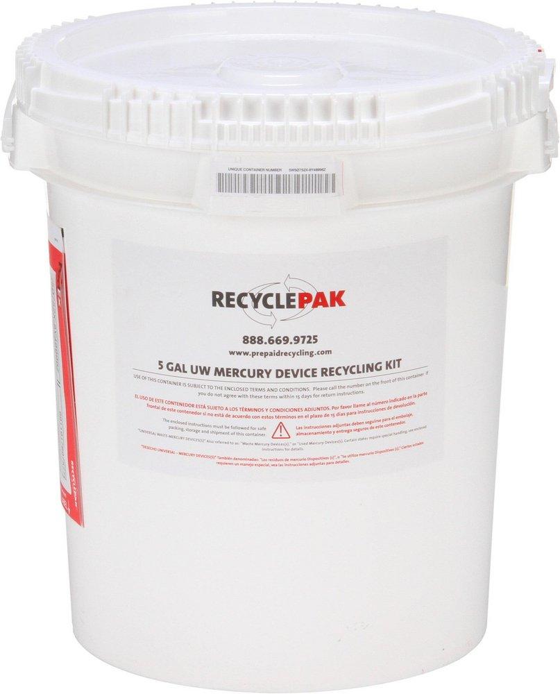 Veolia ES RecyclePak® 66 lb. Mercury Devices Recycling Pail