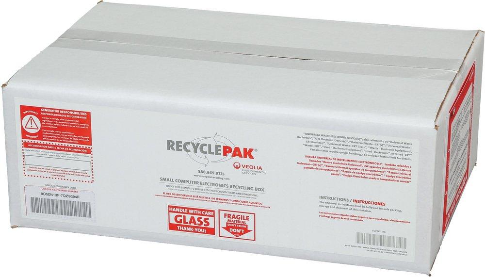 Veolia ES RecyclePak® 20 lb. Small Electronics Recycling Box