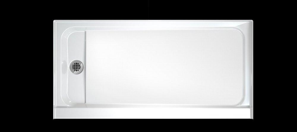JACUZZI® Catalina™ 32 in. x 60 in. Shower Base with Right Drain in White