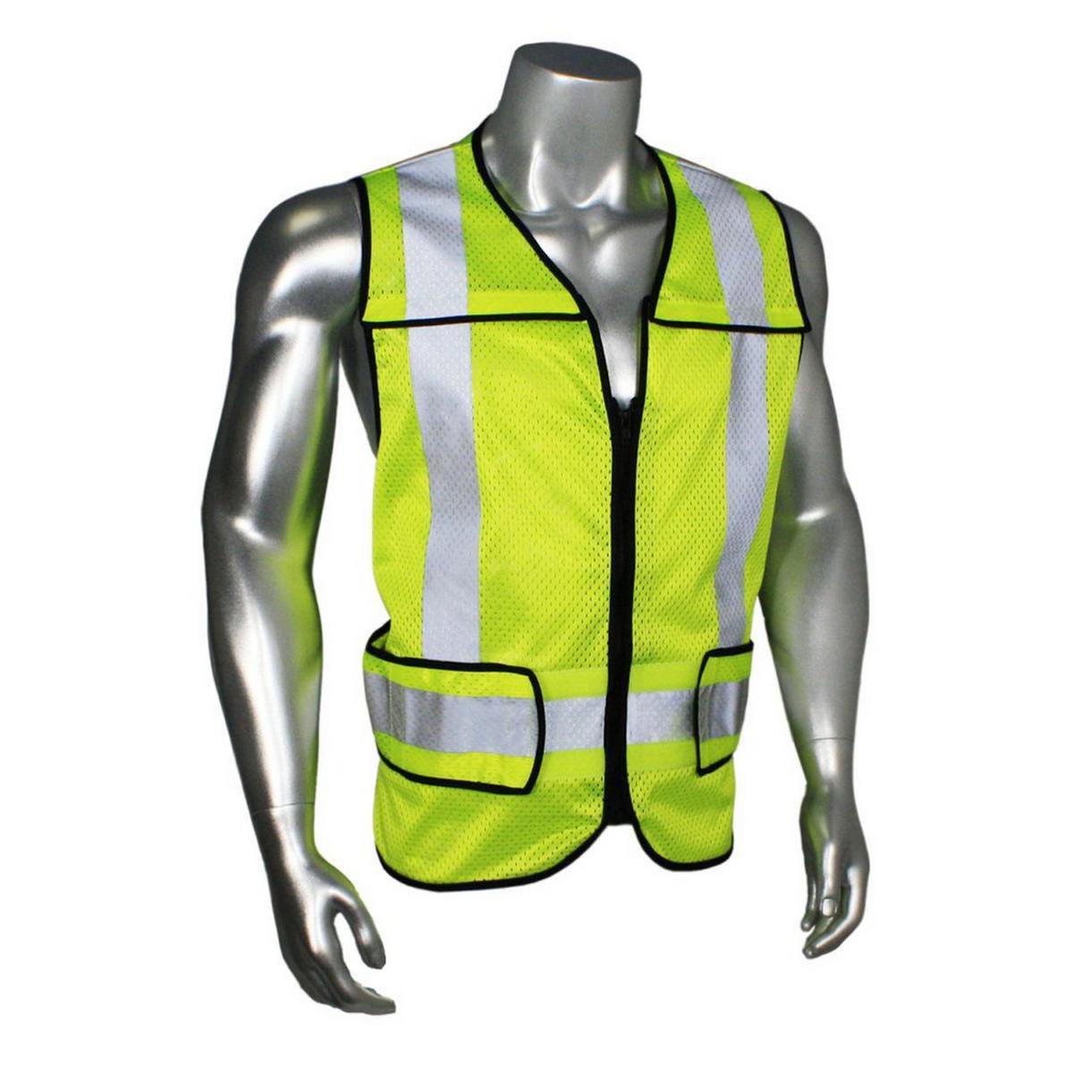 Safety Vest in Hi-Viz Green