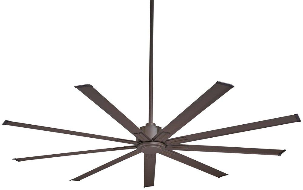 Minka Aire Xtreme 72 in. 9-Blade Indoor Ceiling Fan in Oil Rubbed Bronze