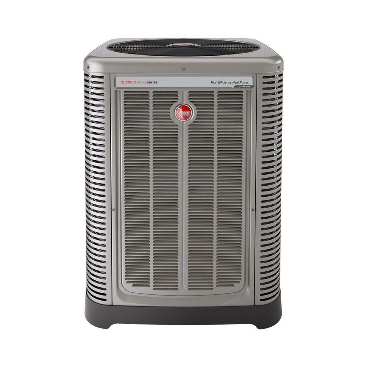Rheem Classic Plus® Series 3 Ton - up to 18.5 SEER - Heat Pump - Three Stage - 208/230V - R-410A