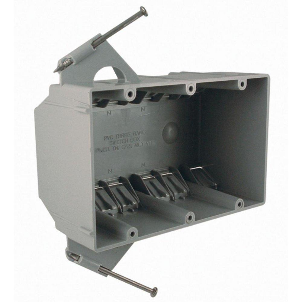 Non-Metallic and Plastic Box with Captive Nail