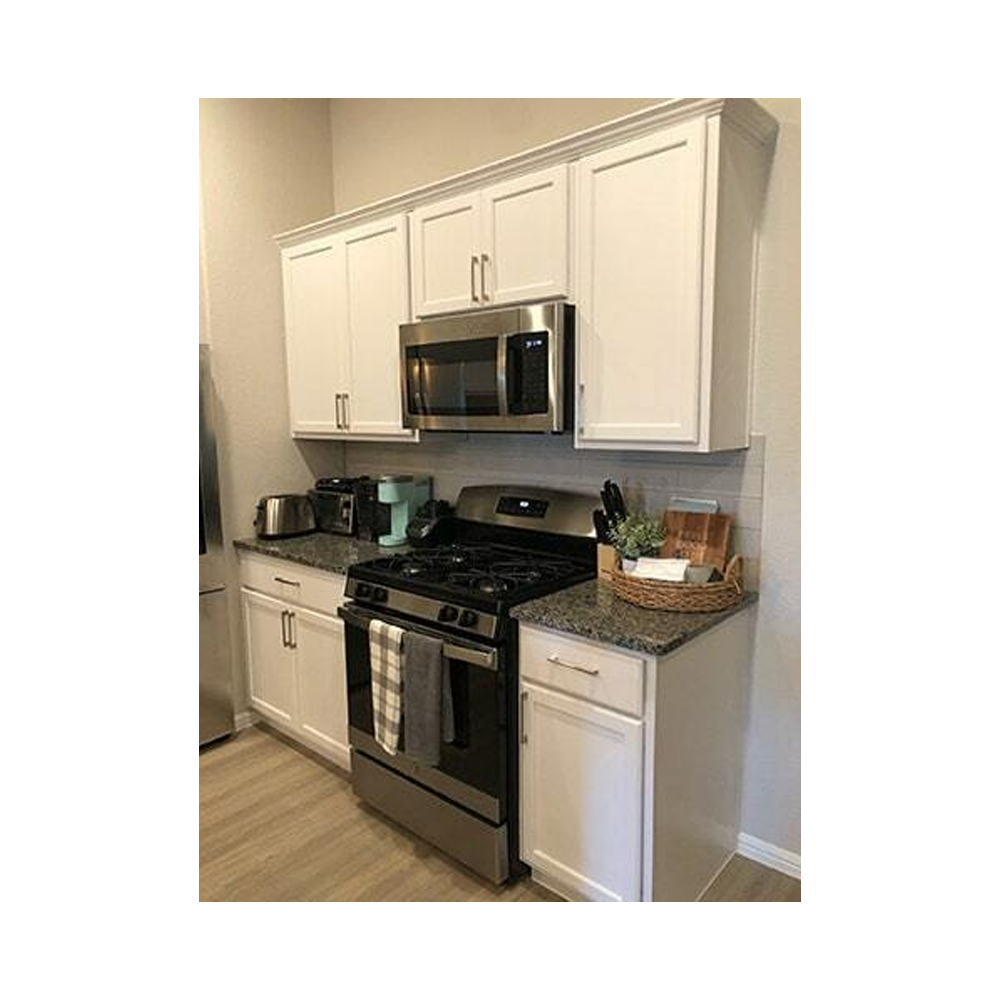 5 in Flat Cabinet Pull in Satin Nickel