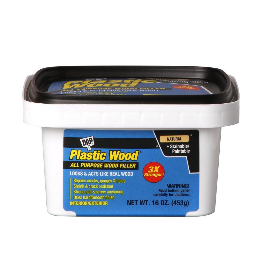 16 oz. Plastic Wood Latex Wood Filler in Natural