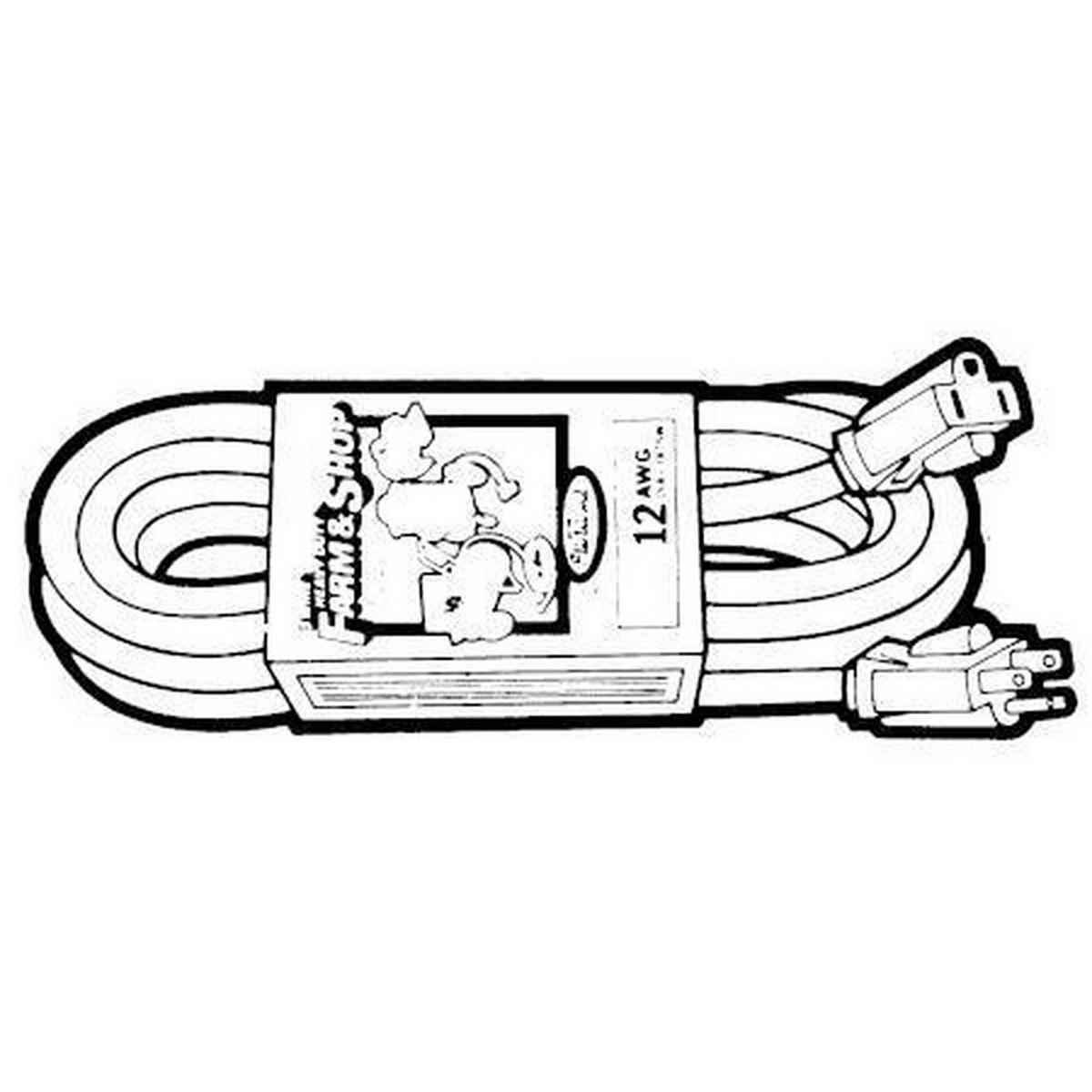 50 ft. 125 V Extension Cord