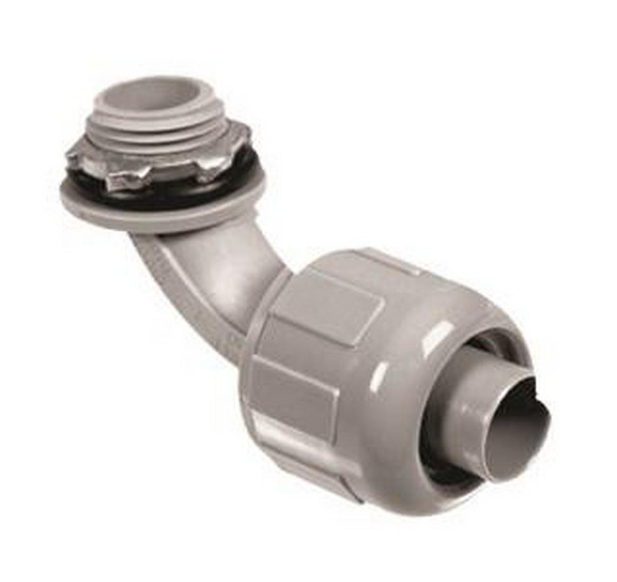 1/2 x 1/2 in. Plastic Liquid Tight Connector