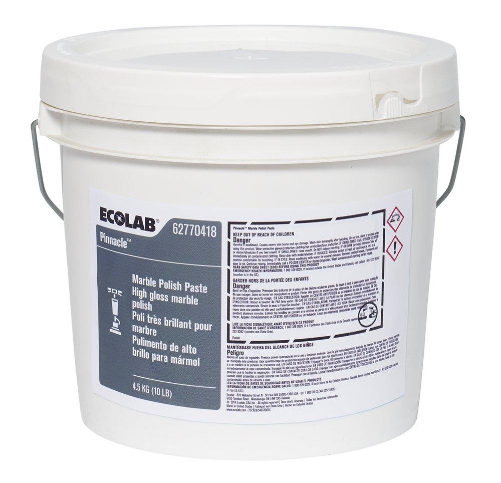 Ecolab Pinnacle™ 10 lb. Marble Polish Paste (Case of 1)