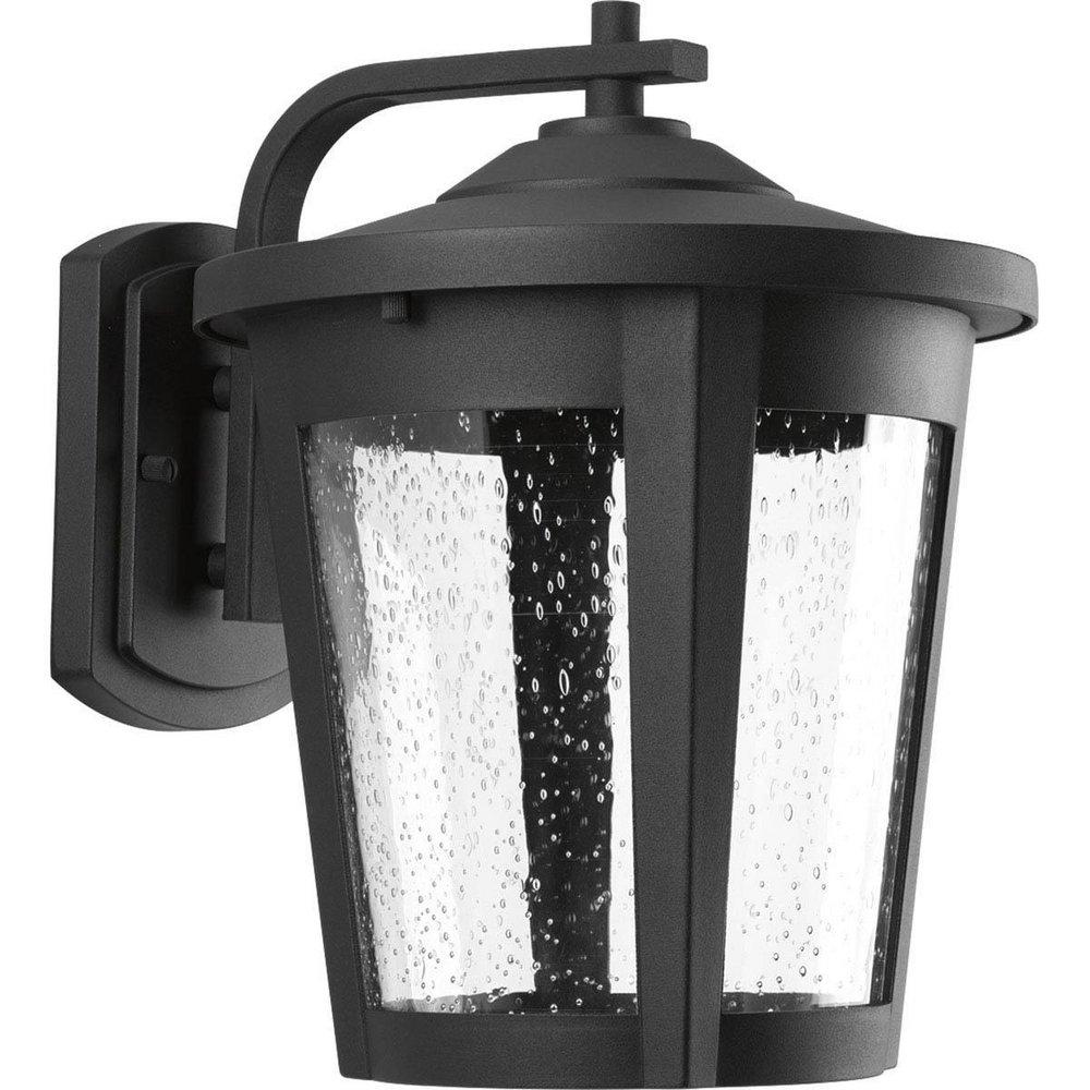 Progress Lighting East Haven 17W 1-Light LED Outdoor Wall Sconce in Black