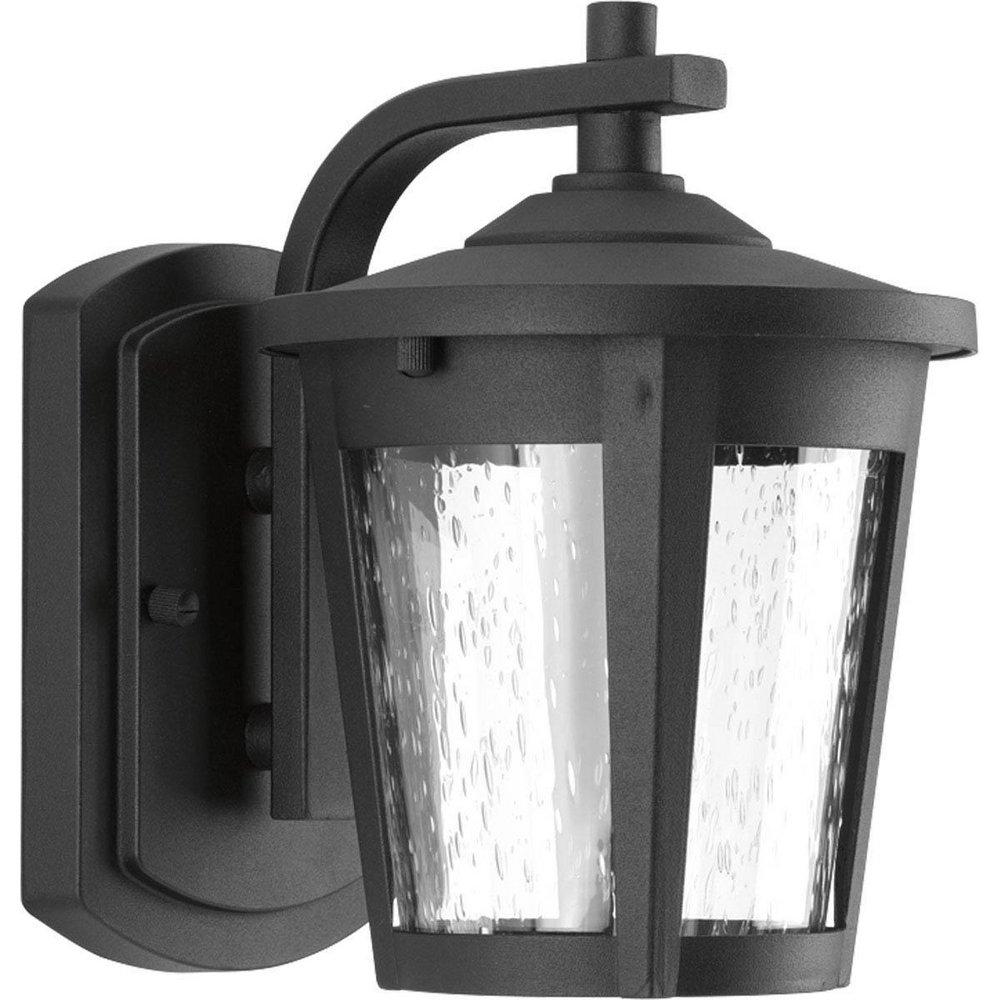 Progress Lighting East Haven 9W 1-Light LED Outdoor Wall Sconce in Black